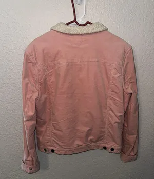 Francesca's Sherpa Lined Corduroy Jacket thumbnail 3