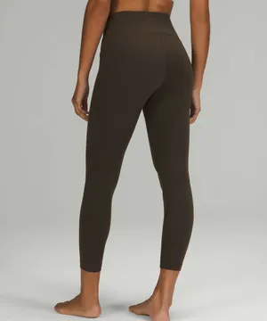 - Instill High-Rise Tight 25" Dark Olive Leggings Running Athletic thumbnail 2