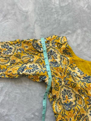 Yellow Kameez with Trouser Suit Size XS thumbnail 10