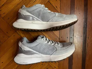 Ryka Light Gray Mesh Lace-Up Sneakers Size 6 1/2 thumbnail 3
