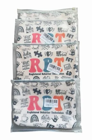 RBT Makeup Bag Bundle 4 Registered Behavior Technician Gift Pouches thumbnail 1