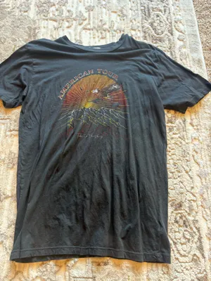 Graphic shirt Black Size M thumbnail 1