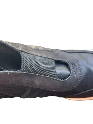 MIA Kaleb Quilted Ankle Wedge Sneakers Zip Black 9M Casual thumbnail 2