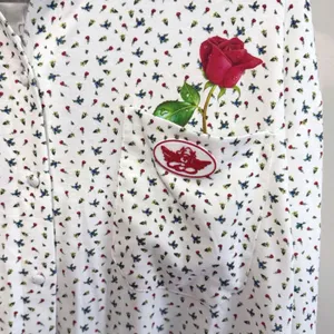 Boys Lie Women's Dainty Daisy's Button‎ Down PJ Top White Floral Angel Sz S NWT thumbnail 9