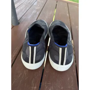 Rothy’s Women The Original Slip On Sneaker Blue Camo Knit Comfort Casual Size 10 thumbnail 9