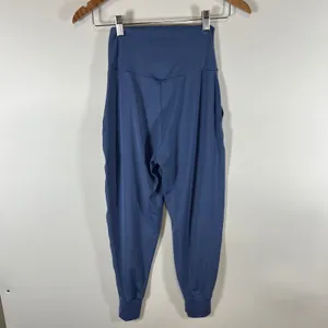 OFFLINE by Aerie Real Me High Waisted Joggers Blue Small‎ Pockets Activewear thumbnail 6
