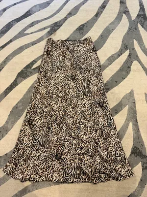 PaperMoon Cheetah print maxi skirt thumbnail 2