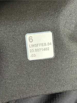 Lululemon License to Train High-Rise Pant W5FFES Graphite Grey size 6 thumbnail 5