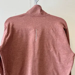 Nike Women's‎ Performance 1/4 Zip Activewear Athleisure Top Dusty Pink XL thumbnail 6