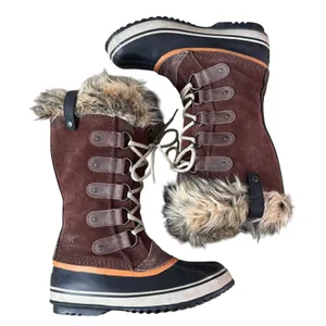 Sorel Joan of Arctic Faux Fur Waterproof Winter Boots Brown Women’s 6.5 thumbnail 1