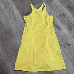 Outdoor Voices Tennis Dress Athletic Flow Circle Spring Fling Yellow Small thumbnail 2