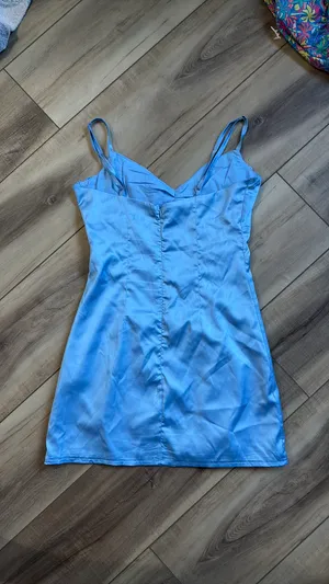 Beginning Boutique Dress Blue Mini thumbnail 2