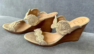 Jack Rogers Lauren Mid Wedge Gold thumbnail 6