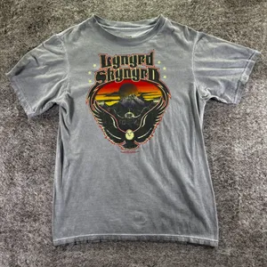 Lynyrd Skynyrd Shirt Womens Sz XL Gray thumbnail 1