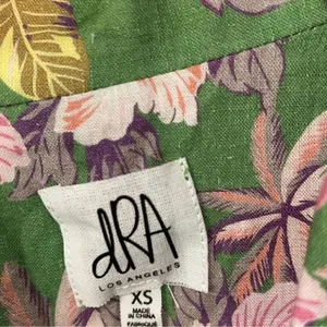DRA Floral Print Green/Pink Blazer (Size XS) thumbnail 5