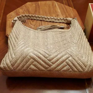 Cole Haan Snakeskin Satchel thumbnail 3