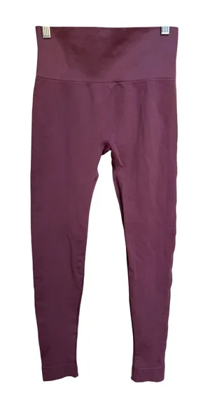 Set Active Sculptflex‎ Seamless Leggings Ribbed in Canyon Mauve Size Small thumbnail 1