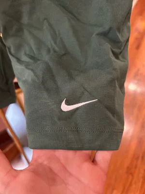 Green Nike Biker Shorts High-Rise thumbnail 8