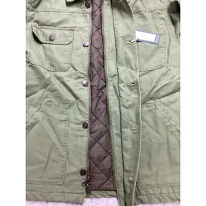 Alpine Design Womens‎ Quilted Lined Chore Coat Lush Olive Green ADW24700 Med NWT thumbnail 2