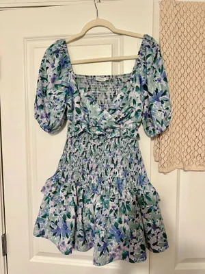 Lush Smocked Clothing Dress thumbnail 4