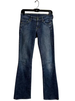 Citizens of Humanity Collete Bootcut Low Rise Denim Jeans Women's 26 Dark Madrid thumbnail 4