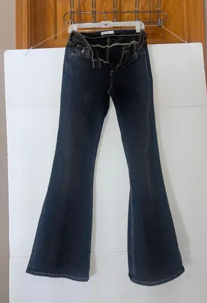Denim Low Rise, Flares thumbnail 1