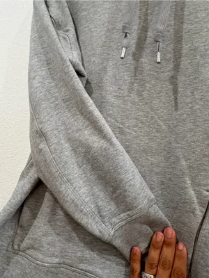 Women’s Lululemon Heather Gray Pullover Hoodie thumbnail 6