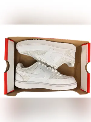 Nike Court Vision Low “White Lace” Size 6 Women- NEW thumbnail 8