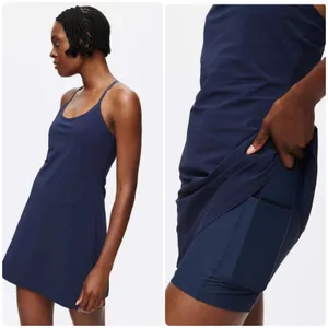 Outdoor Voices Womens Navy Blue‎ The Exercise Dress Athletic Tennis Core Size XL thumbnail 2