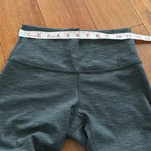 Lululemon‎ Wunder under high rise tight luxtreme 28" Heather Black Leggings 4 thumbnail 9