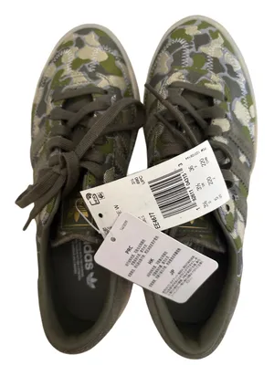 adidas women's Lace-Up Sneakers - Olive Green thumbnail 1