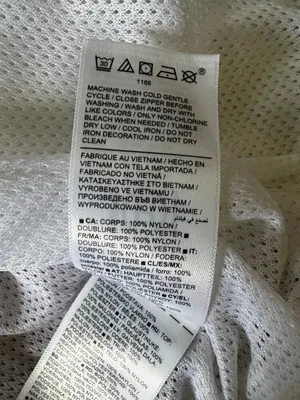 Athleta White Lightweight Cropped Bomber Jacket Full Zip Women’s M thumbnail 8