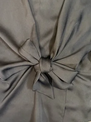 Vince Camuto Black Knot-Front Blouse thumbnail 4