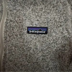 Patagonia Women’s Better Sweater Quarter Zip Pullover Pelican Beige Size S thumbnail 7