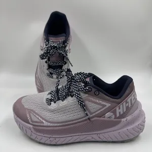 Hi-Tec Women Trail Shoe Size 6 Breathable Mesh Lining, Lace Up, Lilac, Purple thumbnail 1