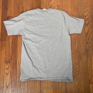 Vintage Champion Logo‎ T Shirt Grey Short Sleeve Graphic Tee Women's Size Large thumbnail 2