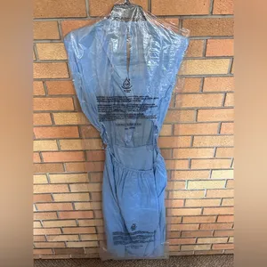 NWT Rebecca Taylor Sleeveless Ramie Cut Out Dress With Pockets Azul Blue Size L thumbnail 7