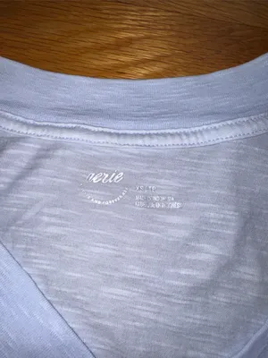Aerie V-Neck Cropped Tee thumbnail 2