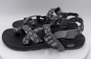 Chacos Z/Volv 2 Sandals Womens 11 Hiking Strappy Comfort Low Top Flats Nova Gray thumbnail 1