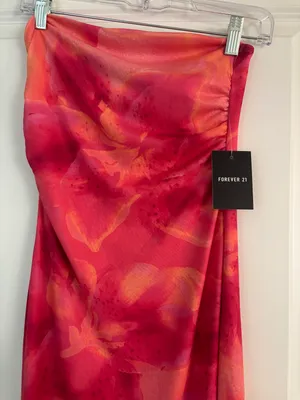Forever 21 Strapless Maxi Dress thumbnail 3