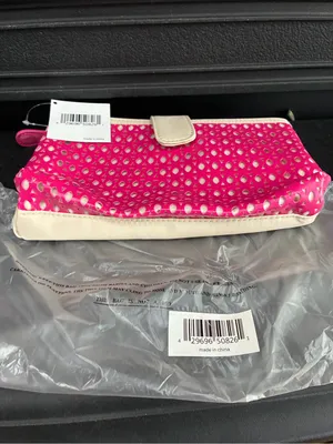 Nordstrom Beauty Spot Cosmetic Travel Makeup Case Pink Brand New thumbnail 3