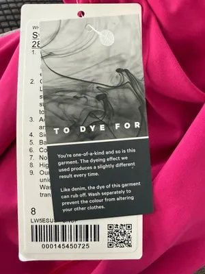 Lululemon Athletica NWT Swift Speed HR 28” Neon Wash Leggings thumbnail 6