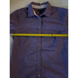 Tommy Hilfiger Womens Purple Button Down Shirt S Casual Preppy Classic Academia thumbnail 6