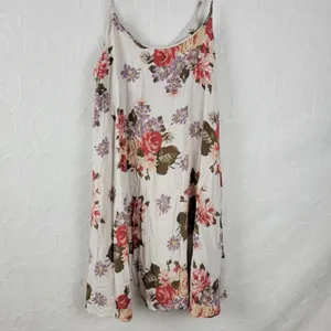 Brandy Melville Women Slip Dress One Size Floral Sleeveless Mini Summer Sundress thumbnail 10