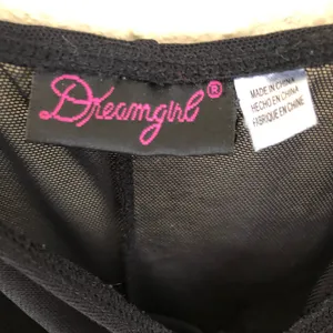 Black/Pink Mesh Lace Lingerie Top S thumbnail 4