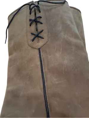 Ariat Heritage Contour II Tall Riding Boots Brown Leather Lace Back Women’s 10B thumbnail 9