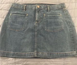 GAP Blue Mini Skirt Casual Denim thumbnail 1