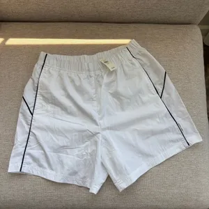 NWT Offline By Aerie Day Off Shorts XS White Athletic Piping Sporty Gorpcore thumbnail 11