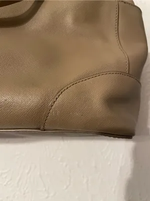 Tory Burch Leather Dome Satchel with Gold Hardware thumbnail 3