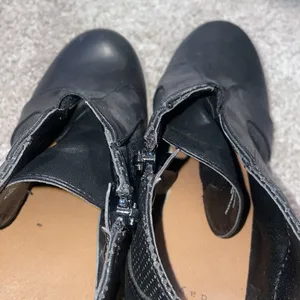 A New Day wedge black faux leather bootie thumbnail 3